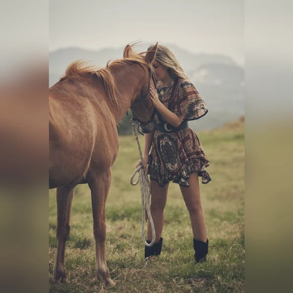 Spell Rumour Ruffle Mini Dress - Picture 9 of 10